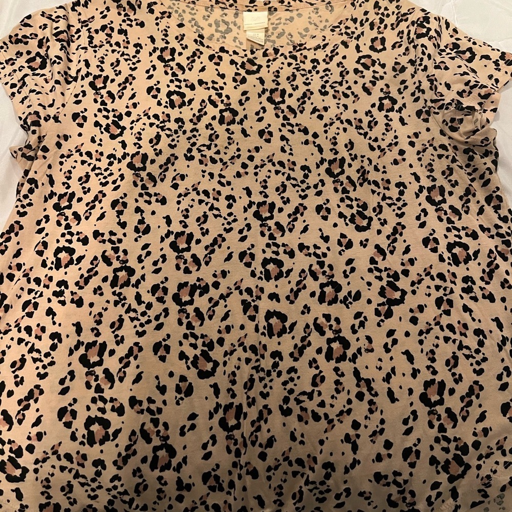 H&M Animal Print Blouse- M - Picture 4 of 4